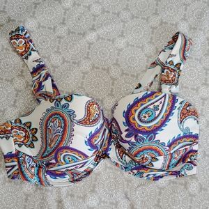 Lands' End twist bikini top 4D